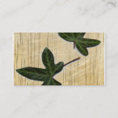 Hout en Ivy Visitekaartje (Achterkant)