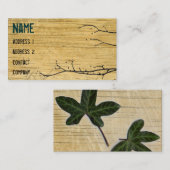 Hout en Ivy Visitekaartje (Voorkant / Achterkant)