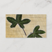 Hout en Ivy Visitekaartje (Achterkant)