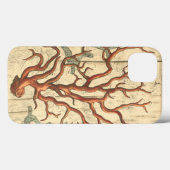 Hout en Kleine Koraal Case-Mate iPhone Case (Achterkant (horizontaal))