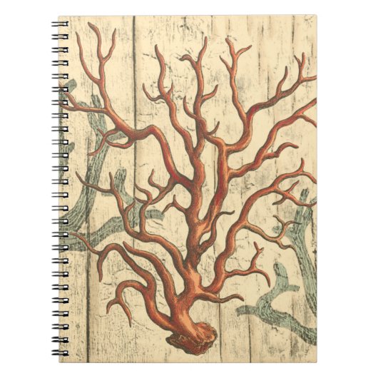 Hout en Kleine Koraal Notitieboek (Voorkant)