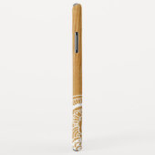 Hout en Mandala Case-Mate iPhone Case (Achterkant/rechts)