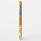 Hout en Mandala Case-Mate iPhone Case (Achterkant/links)