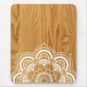 Hout en Mandala Muismat (Voorkant)
