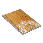 Hout en Mandala Notitieboek (Rechterzijde)