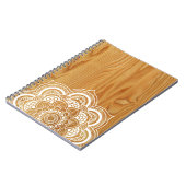 Hout en Mandala Notitieboek (Linkerzijde)