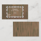 Hout en Nails Handyman Visitekaartje (Voorkant / Achterkant)