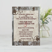 Hout- en perkamentweduwen kaart (Staand voorkant)