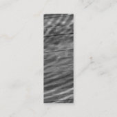 Hout en reflectie mini visitekaartje (Achterkant)