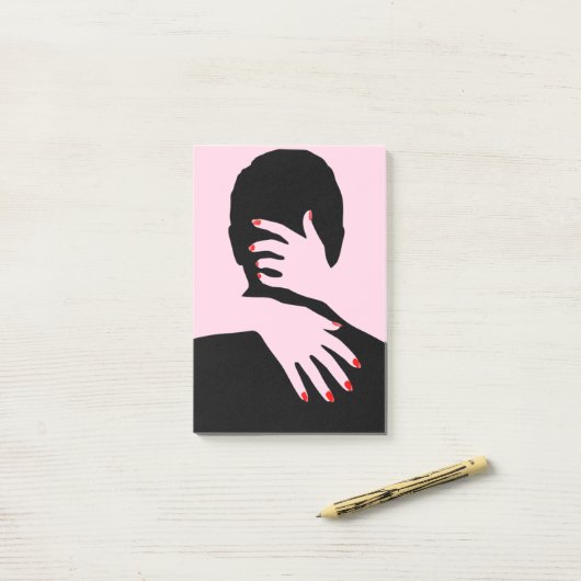 HOUT EN ROMANCE POST-IT® NOTES (Op bureau)