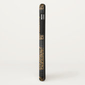 Hout en Sierpatroon Case-Mate iPhone Case (Achterkant/links)