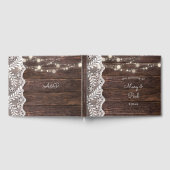 Hout- en tekenlampjes gastenboek (Volledig)