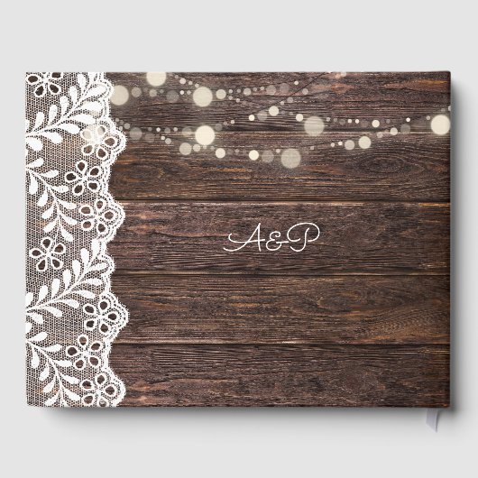 Hout- en tekenlampjes gastenboek (Achterkant)