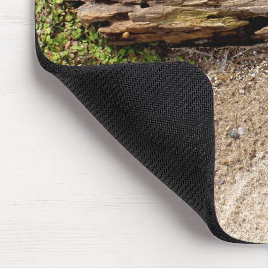 Hout en zand muismat (Hoek)