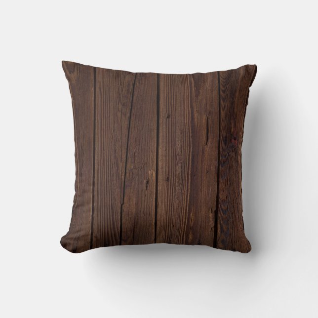 Hout Floorboard Pillow Kussen (Voorkant)