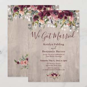 Hout Floral lichten we kregen alleen gehuwde ontva Kaart