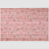 Hout Floral Modern Popular Tissuepapier (Voorkant)