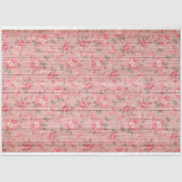 Hout Floral Modern Popular Tissuepapier