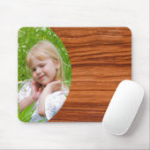 Hout Foto Lijst Muismat (Met muis)