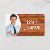 Hout Foto Lijst Visitekaartje (Voorkant)