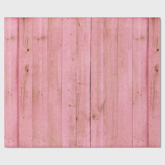 Hout gebleekte roze houtwaren cadeaupapier (Vlak)