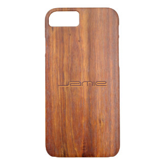 Hout Gepersonaliseerd iPhone 7 hoesje omhulsels