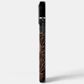 Hout gesneden Moose Crest Case-Mate iPhone Case (Achterkant / Links)