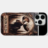 Hout gesneden Moose Crest Case-Mate iPhone Case (Achterkant (horizontaal))