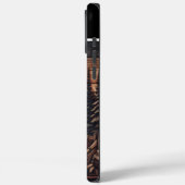 Hout gesneden Moose in het wild Case-Mate iPhone Case (Achterkant / Links)