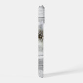 Hout Gevist meervisser iPhone 15 Case (Rechterkant)