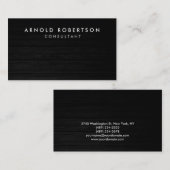 Hout Gewoon grijs Visitekaartje (Voorkant / Achterkant)