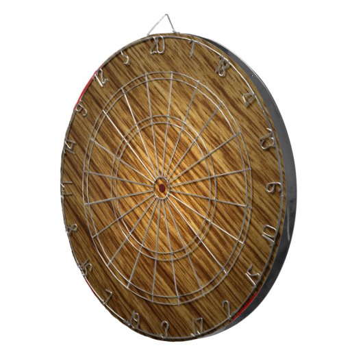 Hout Graan Dartboard Dartbord (Voorkant Rechts)
