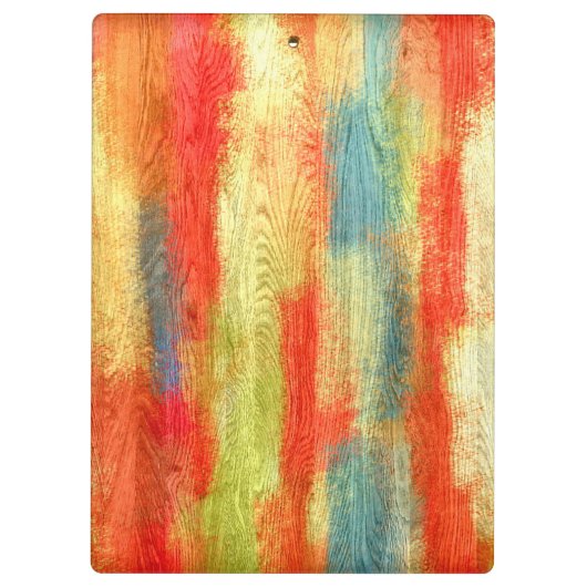 Hout Graan Monogram Klembord (Achterkant)