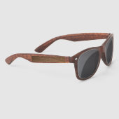 Hout Graan Sunglazen Zonnebrillen (Rechts)
