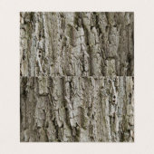 hout - Horizontaal Tent Fold Folded Business Visitekaartje (Buitenkant ongevouwen)