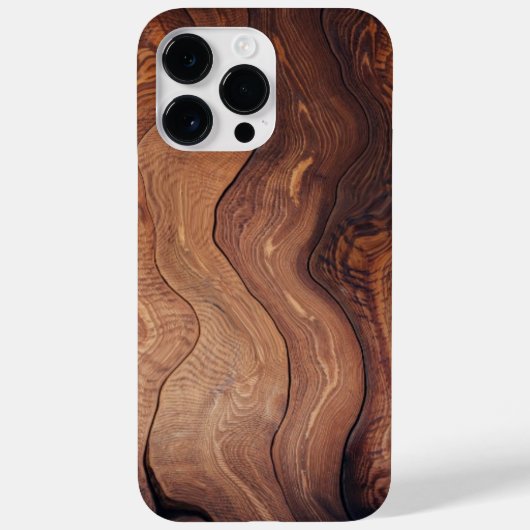 Hout in Beweging Patroon Rustiek Natuurlijk Stijlv Case-Mate iPhone Case (Achterkant)