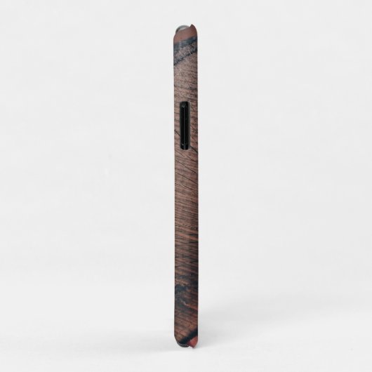 Hout in brand Case-Mate iPhone case (Achterkant/rechts)