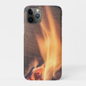 Hout in brand Case-Mate iPhone case (Achterkant)