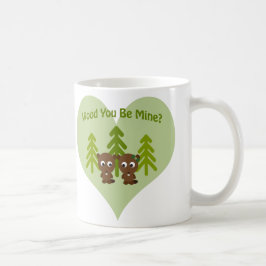 Hout Je bent mijn Beaver-liefde Koffiemok