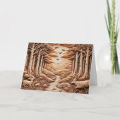 Hout Kaart (Voorkant)