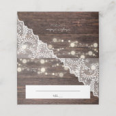 Hout-, kant- en streeklassen plaatskaartje (Buitenkant ongevouwen)