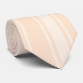 Hout Kleur Streep Funky Patroon Stropdas (Opgerold)