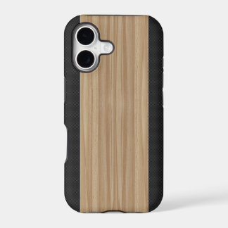 Hout & Koolstofvezel iPhone 5 Hoesje