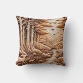 Hout Kussen (Voorkant)