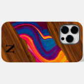 Hout Levendige Kleur Rivier Case-Mate iPhone Case (Achterkant (horizontaal))