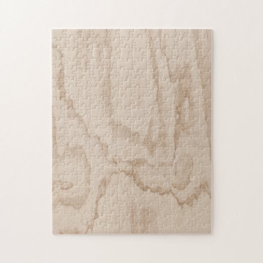 HOUT LICHTE PASTEL MARBLE Rustige Planten Legpuzzel (Verticaal)