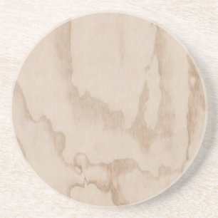 HOUT LICHTE PASTEL MARBLE Rustige Planten Zandsteen Onderzetter