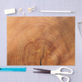 HOUT LOG CUT TISSUEPAPIER (Craft)