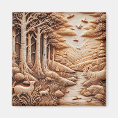 Hout Magneet (Voorkant)