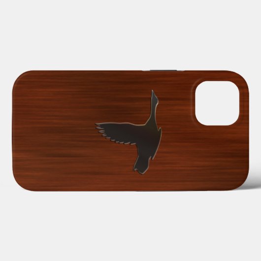 Hout - Mallard Duck in Flight Case-Mate iPhone Case (Achterkant (horizontaal))